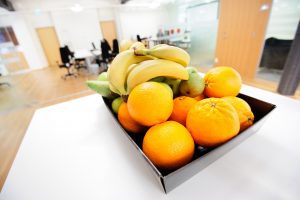 Fruit basket in the office